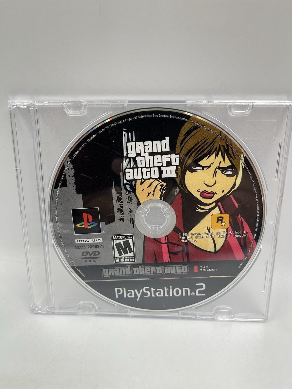 Grand Theft Auto III 3 The Trilogy PlayStation 2 PS2 NTSC Game Disc Only